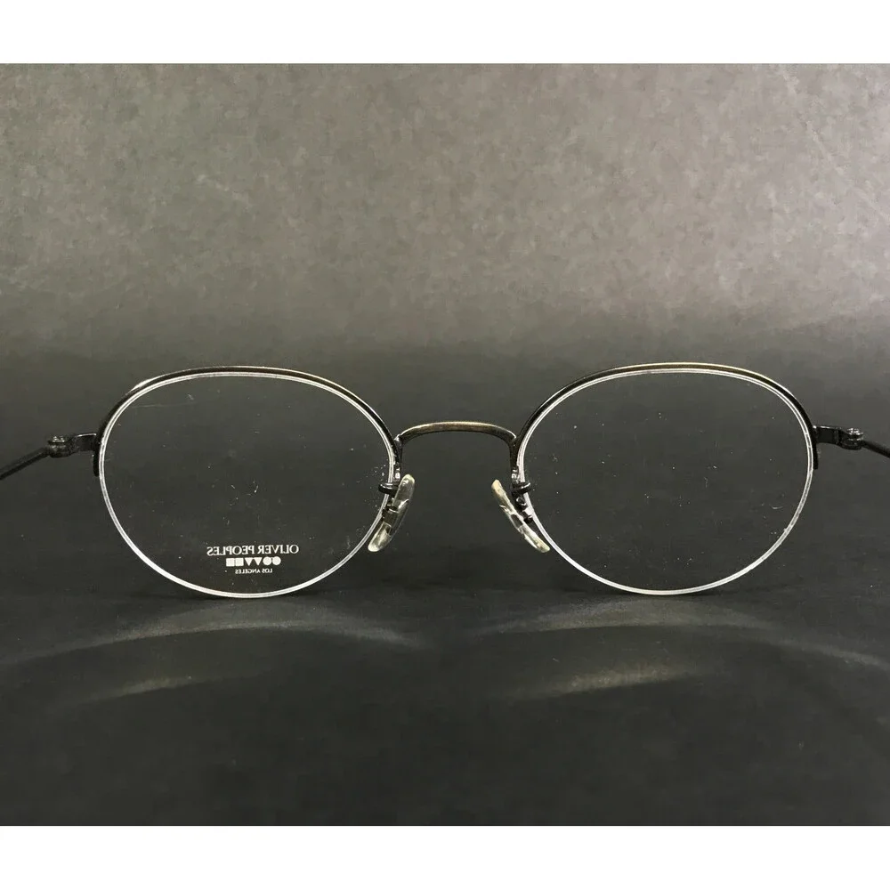 Vintage Oliver Peoples Eyeglasses Frames Cornell BKC Black Chrome 45-20-143